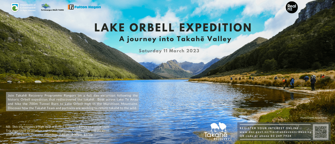 Lake Orbell Expedition: A Journey into Takahē Valley