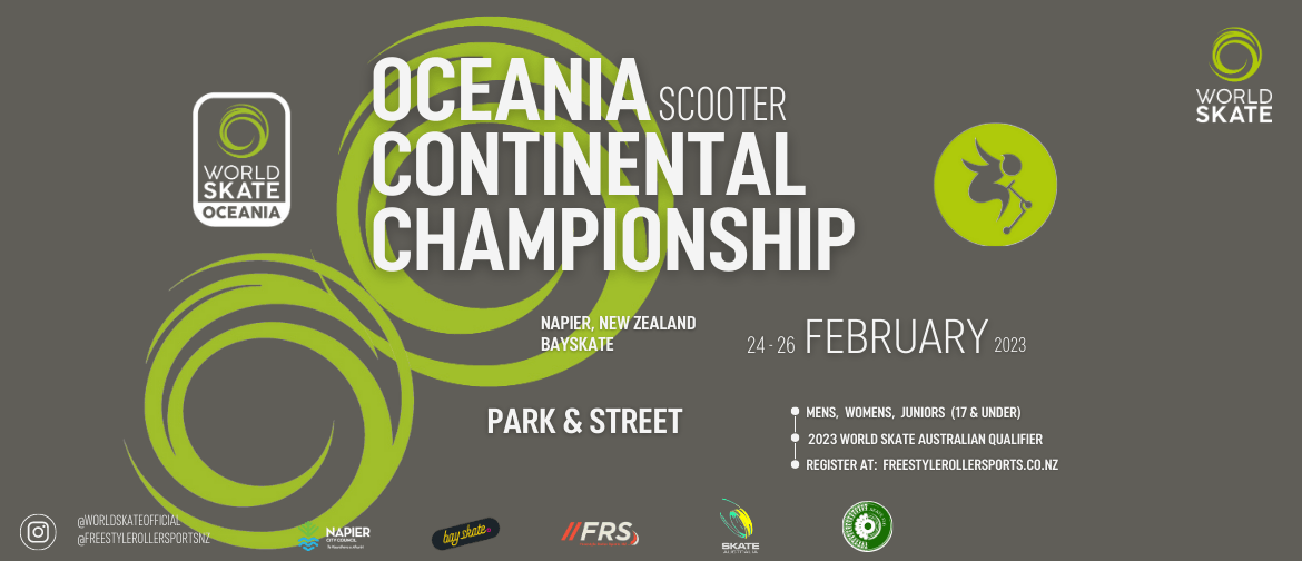 Scooter - Oceania Continental Championship: CANCELLED