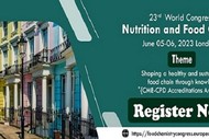 23rd  World Congress on  Nutrition and Food Chemistry