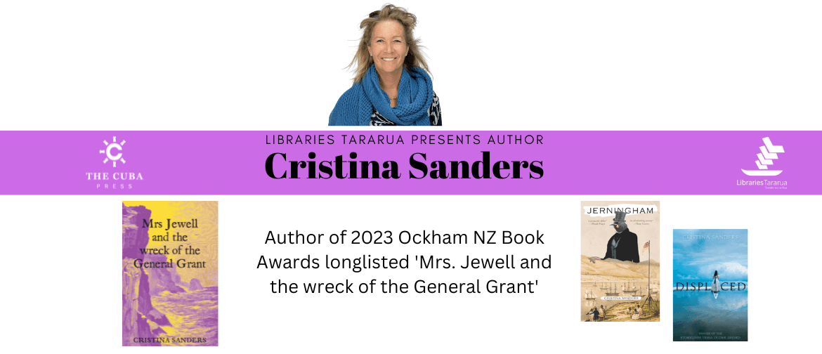 Author Talk Cristina Sanders