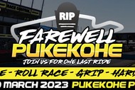 Image for event: Farewell Pukekohe - One Last Ride!