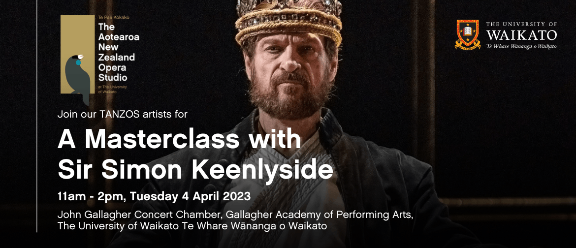 A Masterclass with Sir Simon Keenlyside - Featuring TANZOS