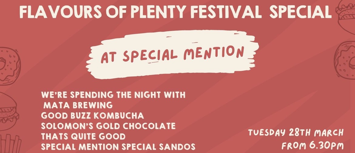 Blabla's Secret Society - Flavours of Plenty Special Blabla's Secret Society - Flavours of Plenty Special