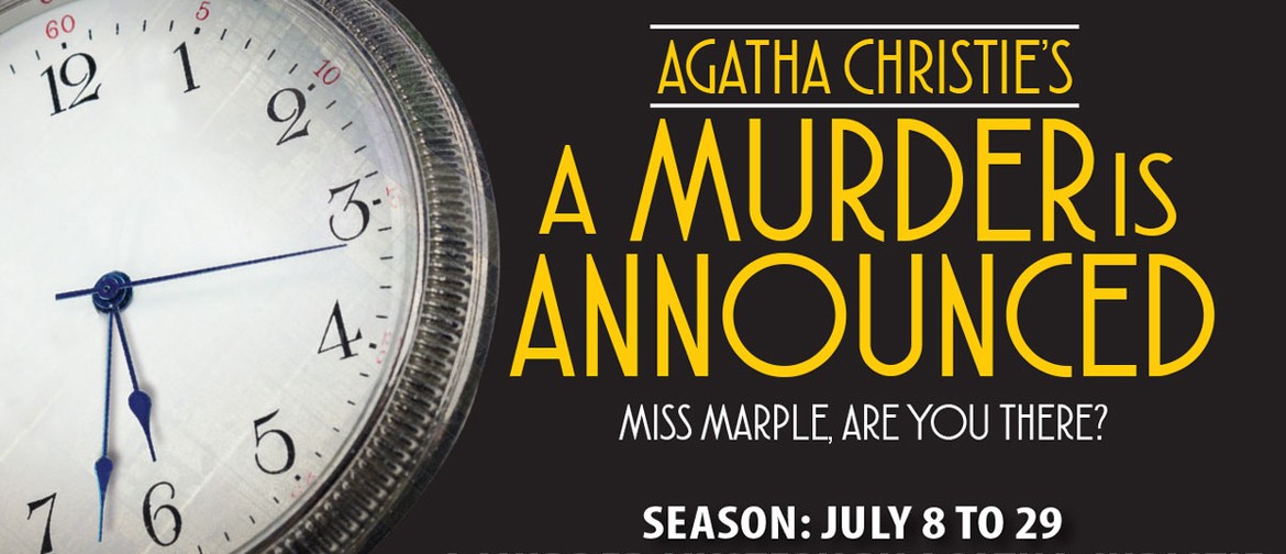 Auditions: Agatha Christie's A Murder Is Announced