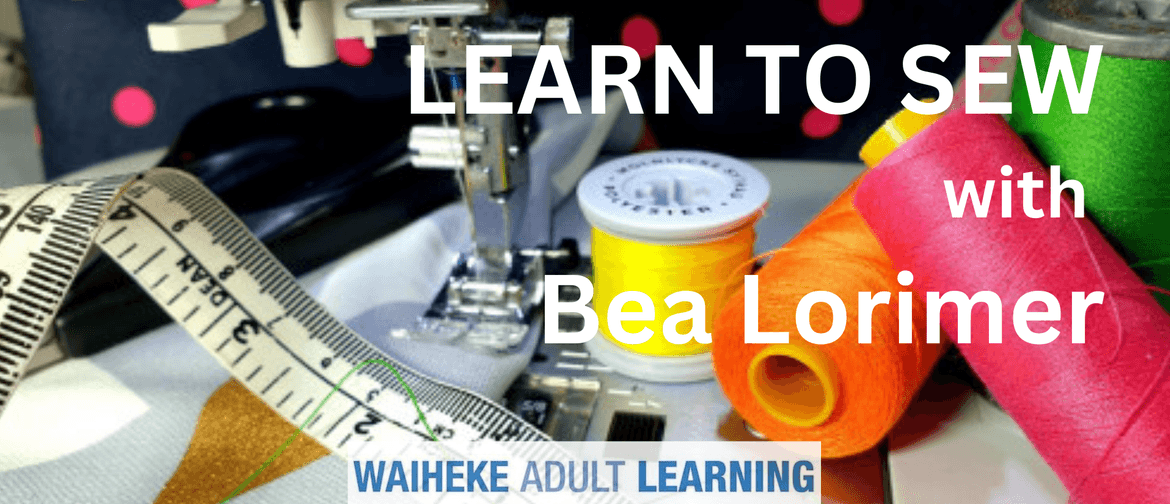 Learn to Sew with Bea Lorimer – EcoFest