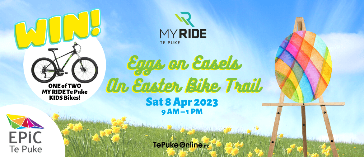 Eggs on Easels, An Easter Bike Art Trail
