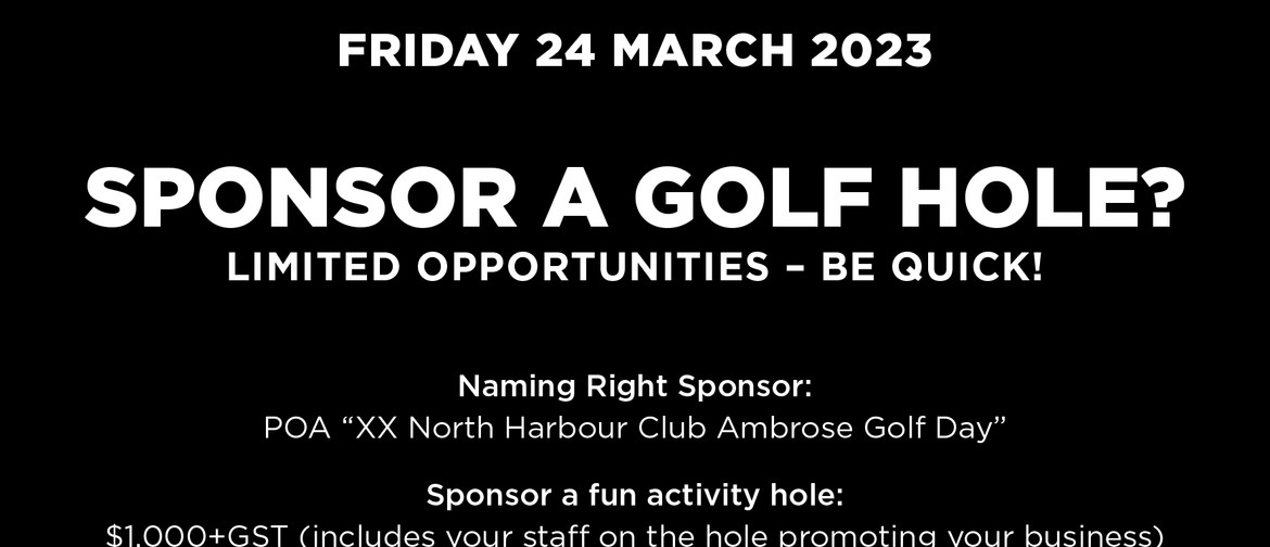 North Harbour Club Ambrose Golf Day