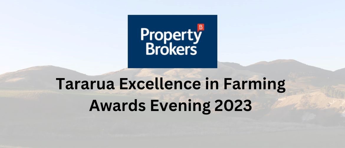 Property Brokers Tararua Excellence in Farming Awards 2023