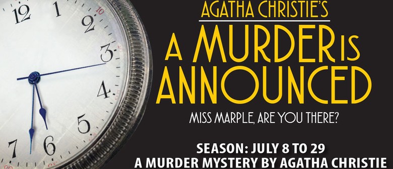 Agatha Christie's A Murder Is Announced: SOLD OUT