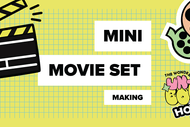 Unboring Holidays Mini-Movie Set Making