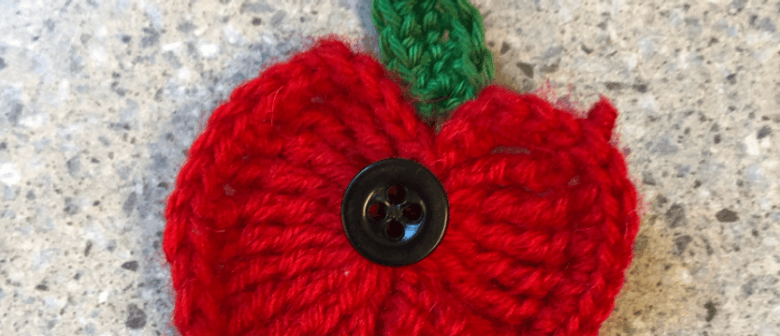 Crocheting ANZAC Poppies