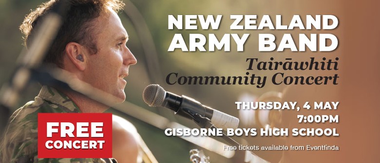 New Zealand Army Band Tairāwhiti Community Concert