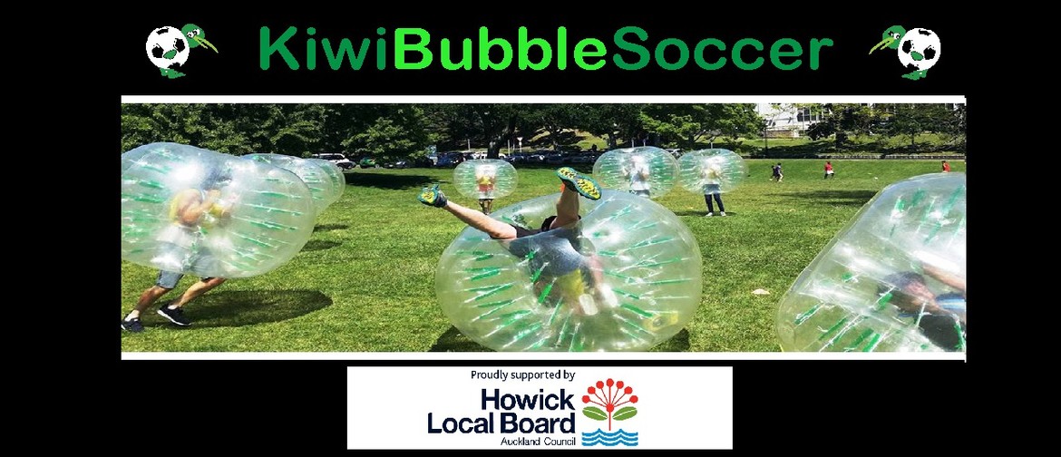 Free Bubble Soccer in the Park - Lloyd Elsmore Park