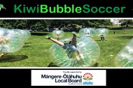 Free Bubble Soccer in the Park - David Lange Park