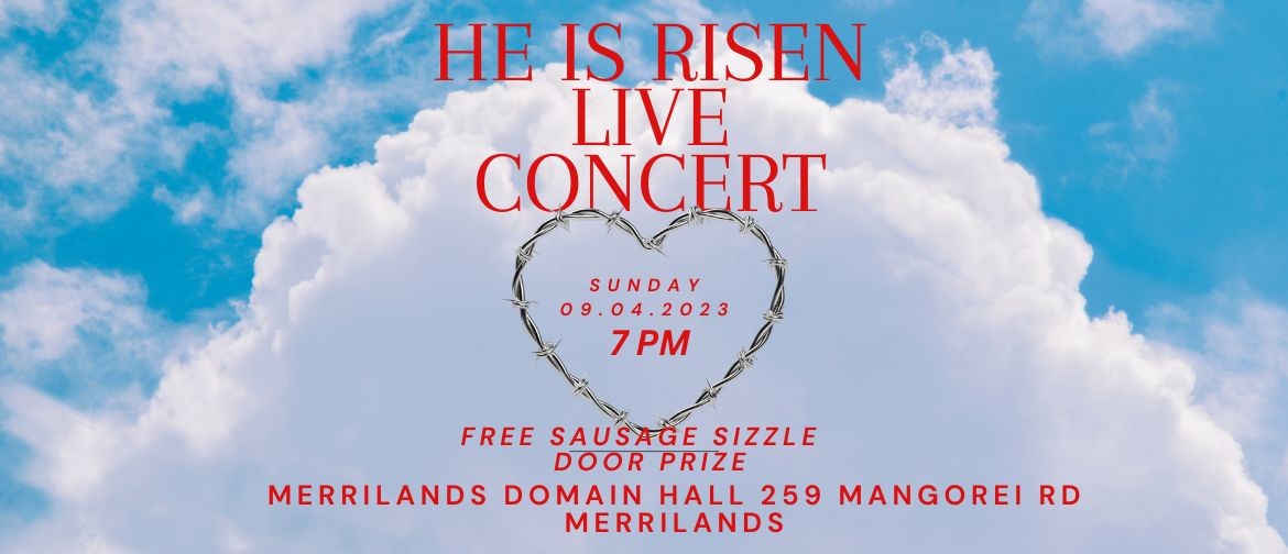 He Is Risen Concert