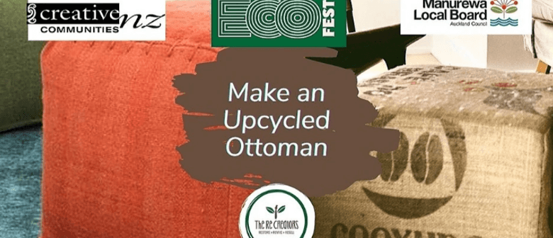 Make Your Own Upcycled Ottoman!