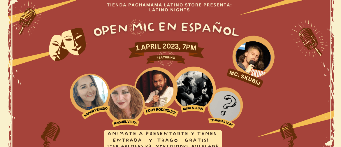 Latin Nights At Tienda Pachamama: Open Mic En Español