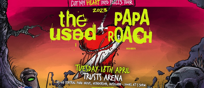Cut my Life into Pieces Tour  Papa Roach + The Used