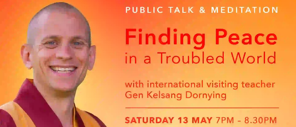 Finding Peace In a Troubled World – Public Talk