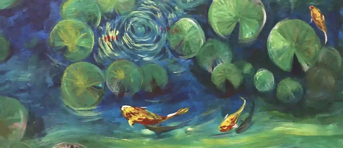 Paint & Chill - Water Lily & Koi!