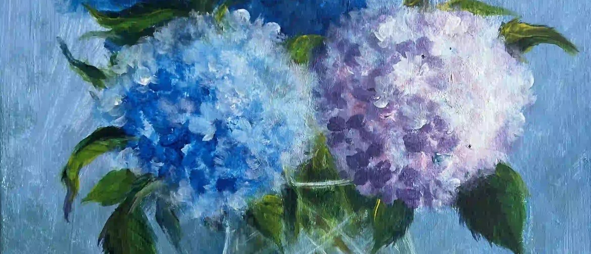 Paint & Chill - Hydrangeas Flowers!