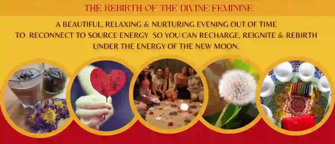Women's New Moon Ceremony: Red Tent Revival for the Rebirth