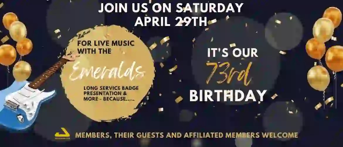 Johnsonville Club 73rd Birthday with Live Music