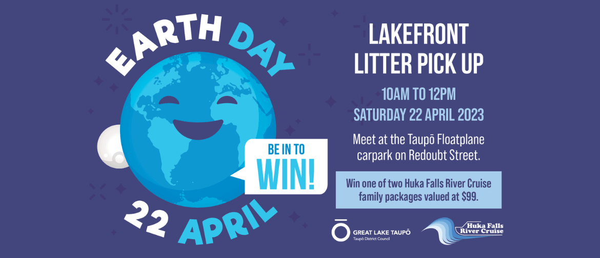 Earth Day 2023 lakefront litter pick up