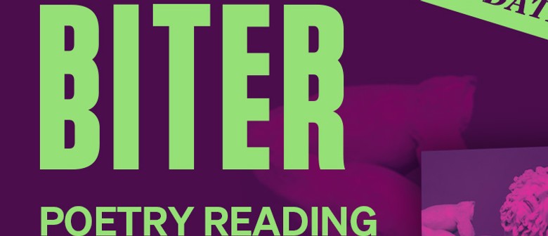 Biter poetry reading tour | Dunedin