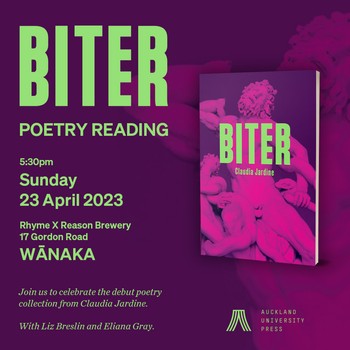 Biter Poetry Reading Tour | Wanaka