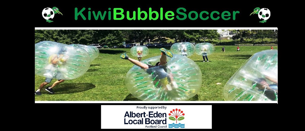 Bubble Soccer in the Park - Owairaka Park