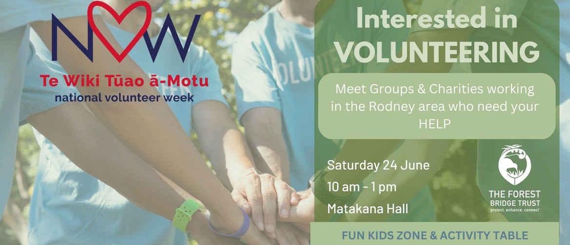 Learn about Volunteering in Rodney