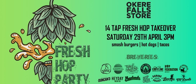 Fresh Hop Afternoon Party in Okere Falls