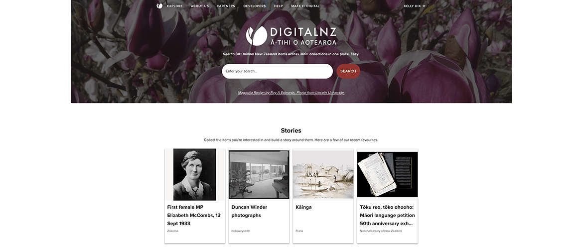HeritageTalk: How to Use DigitalNZ with Kelly Dix