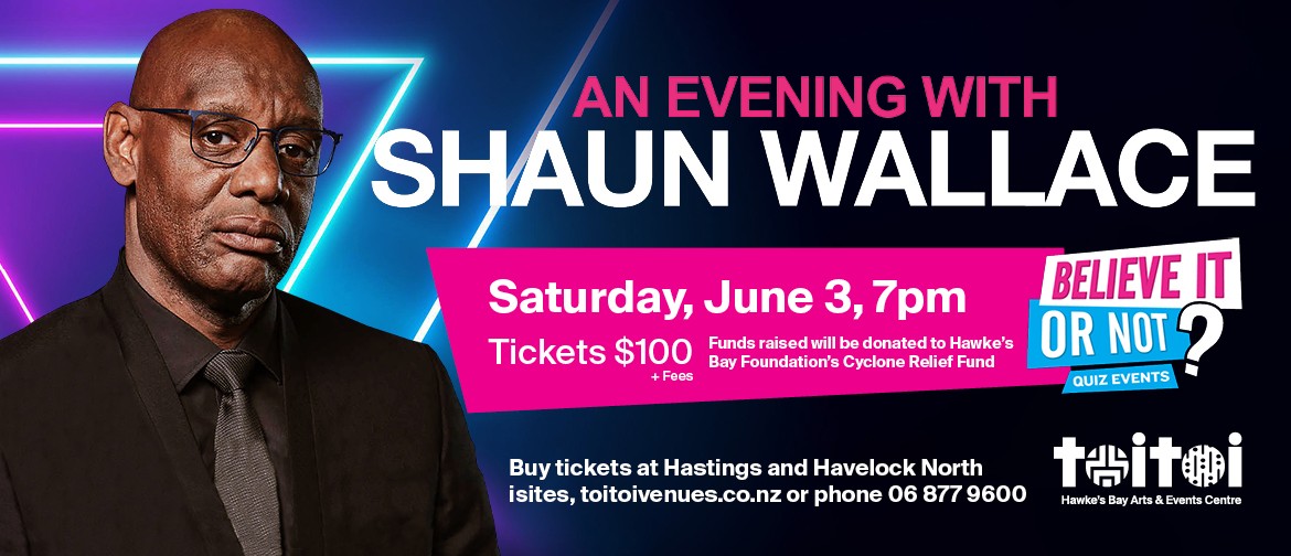 An Evening with Shaun Wallace