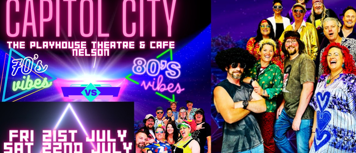 Capitol City 11 Piece Band 70s Vs 80s Party