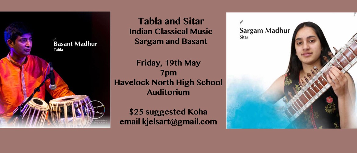 Tabla and Sitar Concert with Basant and Sargam