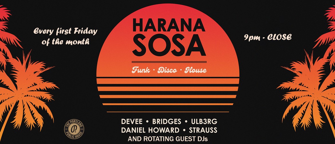 Harana Sosa: Funk/Disco/House DJ Night at The Portland