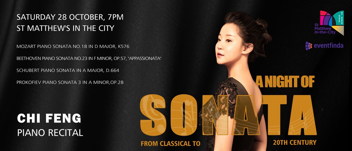 A Night of Sonata - Chi Feng Solo Piano Recital