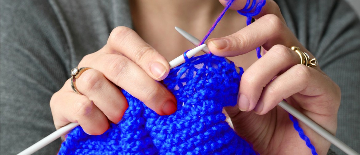 Worldwide Knit in Public Day - Dunedin Spinners and Weavers