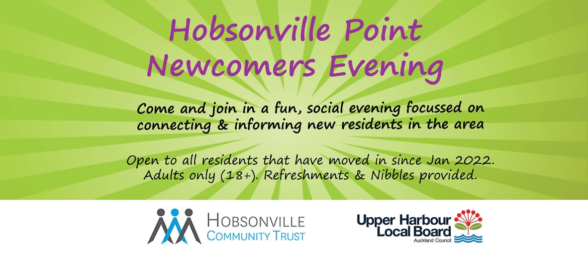 Hobsonville Newcomers Evening