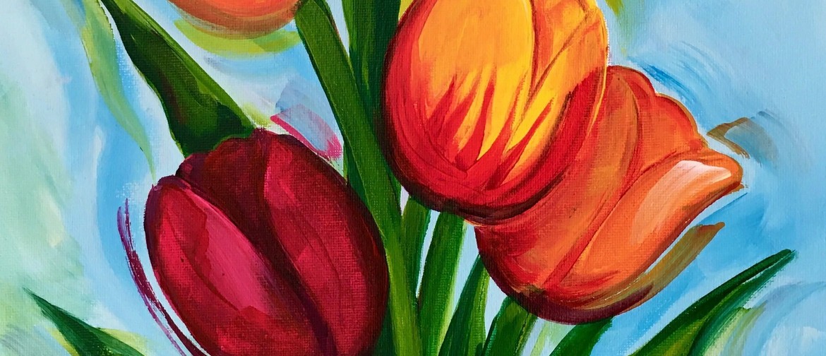 Hamilton Paint and Wine Night - Mother's Tulips: CANCELLED