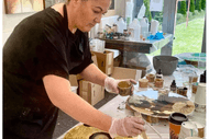 Let's Get Sticky: Resin and Ink Workshop