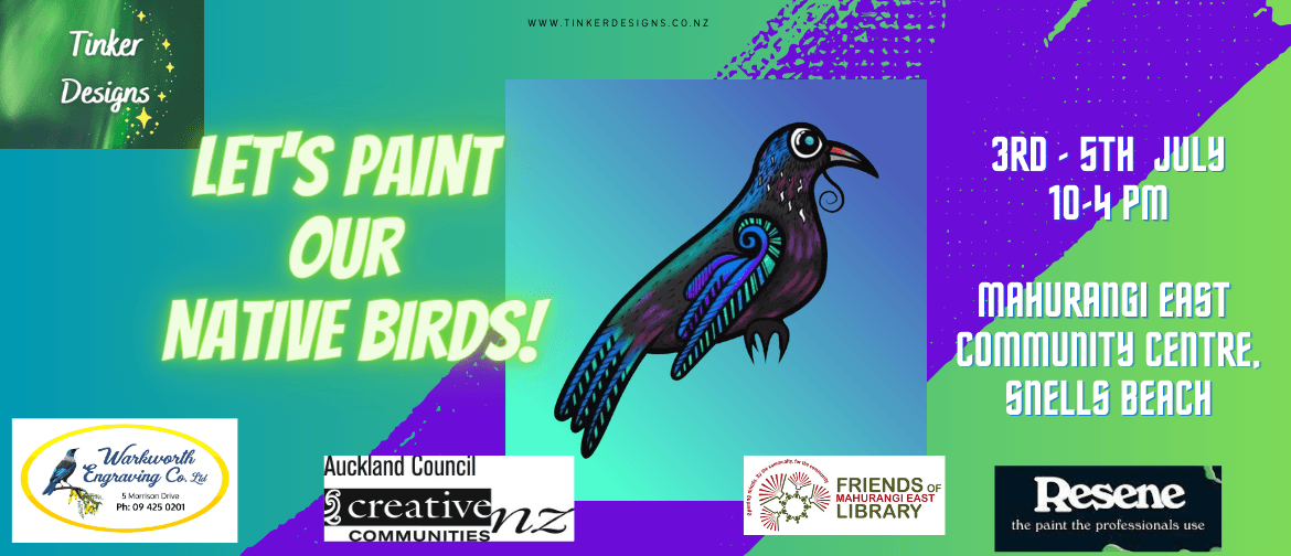 Let's Paint Our Native Birds