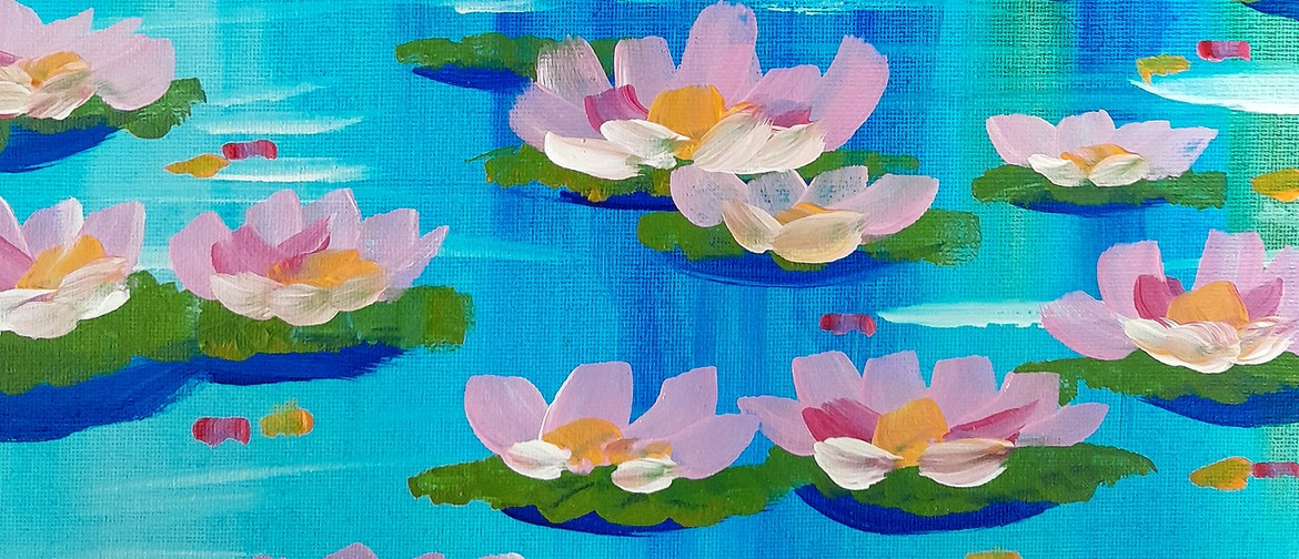 Queenstown Paint & Wine Night: Water Lilies - Monet Inspired: CANCELLED