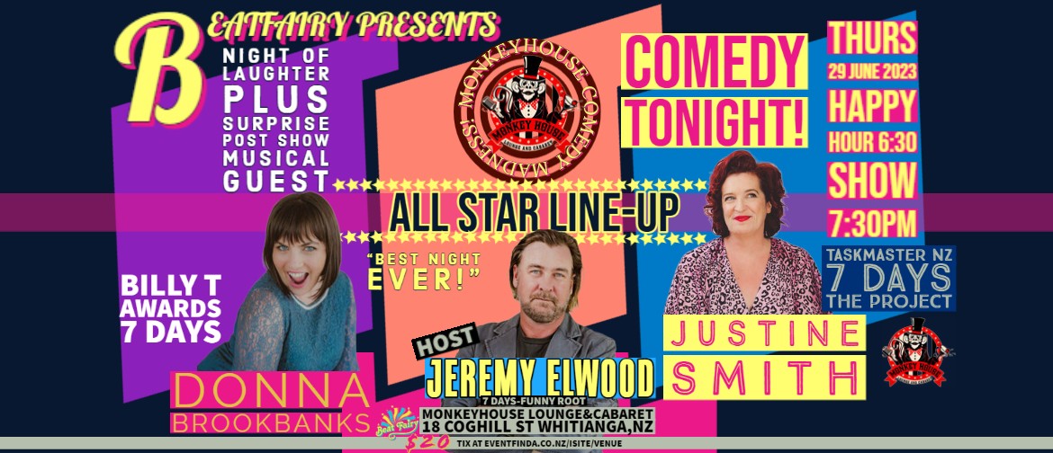 All-Star Comedy at the Monkey House