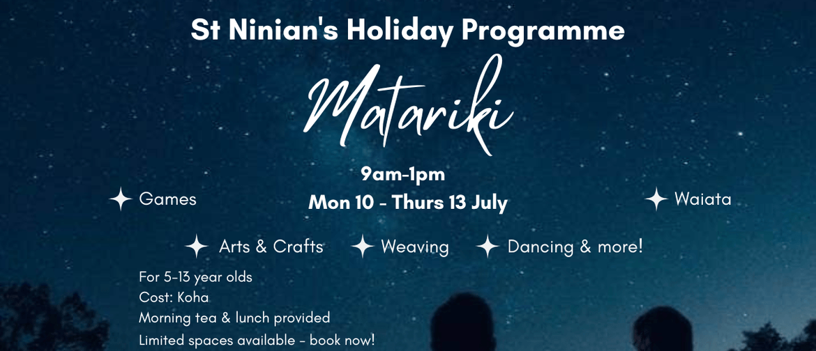 July School Holiday Programme (5-13 year olds)