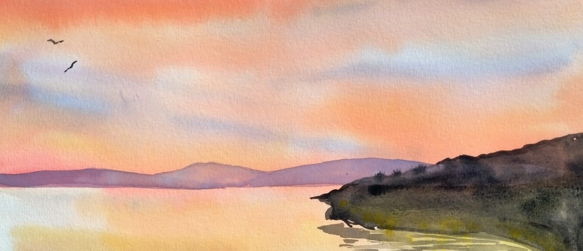 Wellington Paint and Wine Night - Sunrise on the Bay