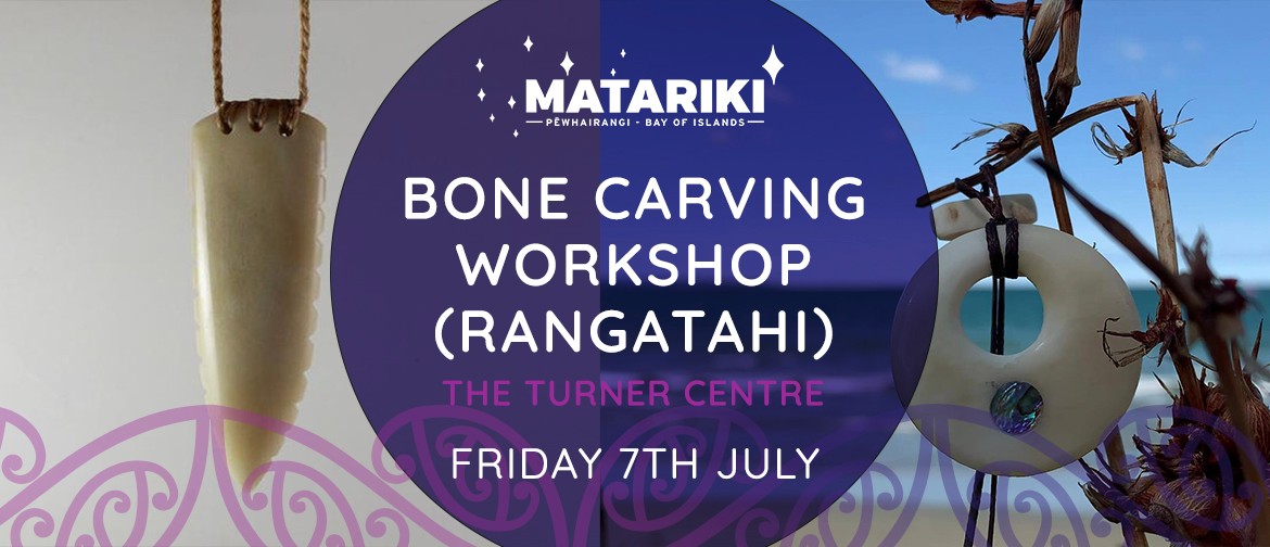 Bone Carving Workshop for Rangatahi