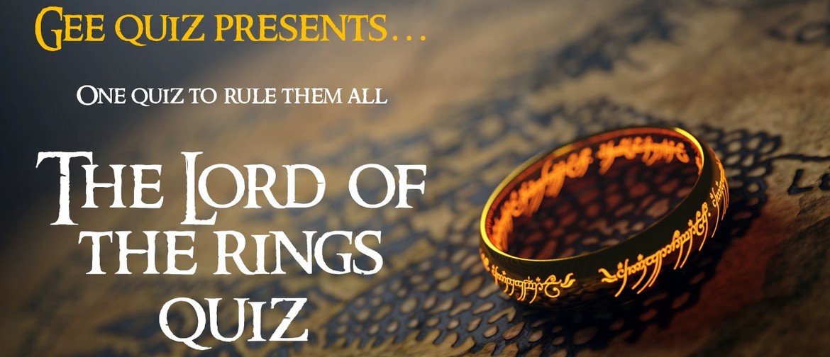 The Lord of the Rings Quiz - Auckland